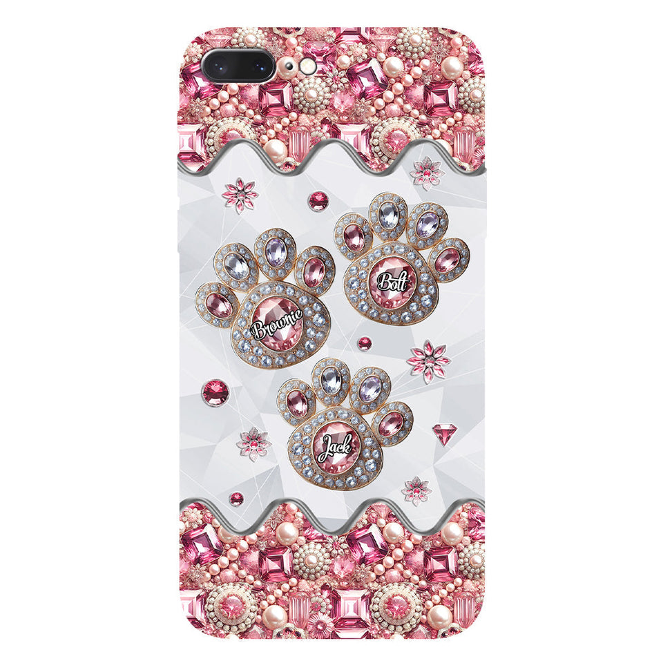 Life Is Better With My Dogs - Personalized Dog Full Print Phone Case