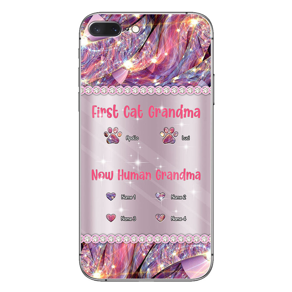 Cat Grandma Human - Personalized Mother's Day Phone Case