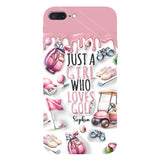 Just A Girl Who Loves Golf - Personalized Golf Full Print Phone Case