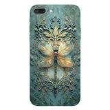 Stunning Dragonfly - Personalized Dragonfly Full Print Phone Case