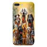 Just A Girl Who Loves Dogs - Personalized Dog Full Print Phone Case