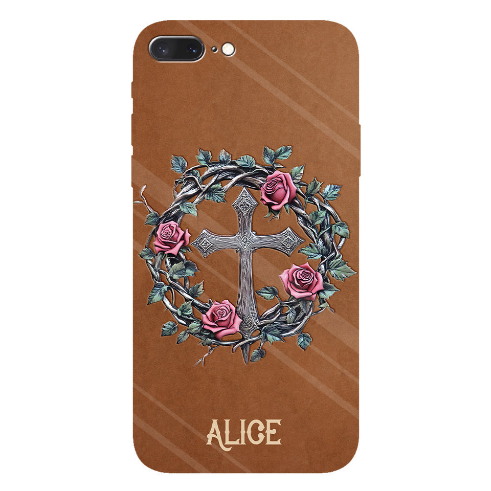 Croire - Coque de téléphone personnalisée avec impression chrétienne intégrale