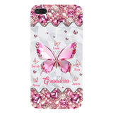Grandma's Butterflies - Personalized Grandma Full Print Phone Case