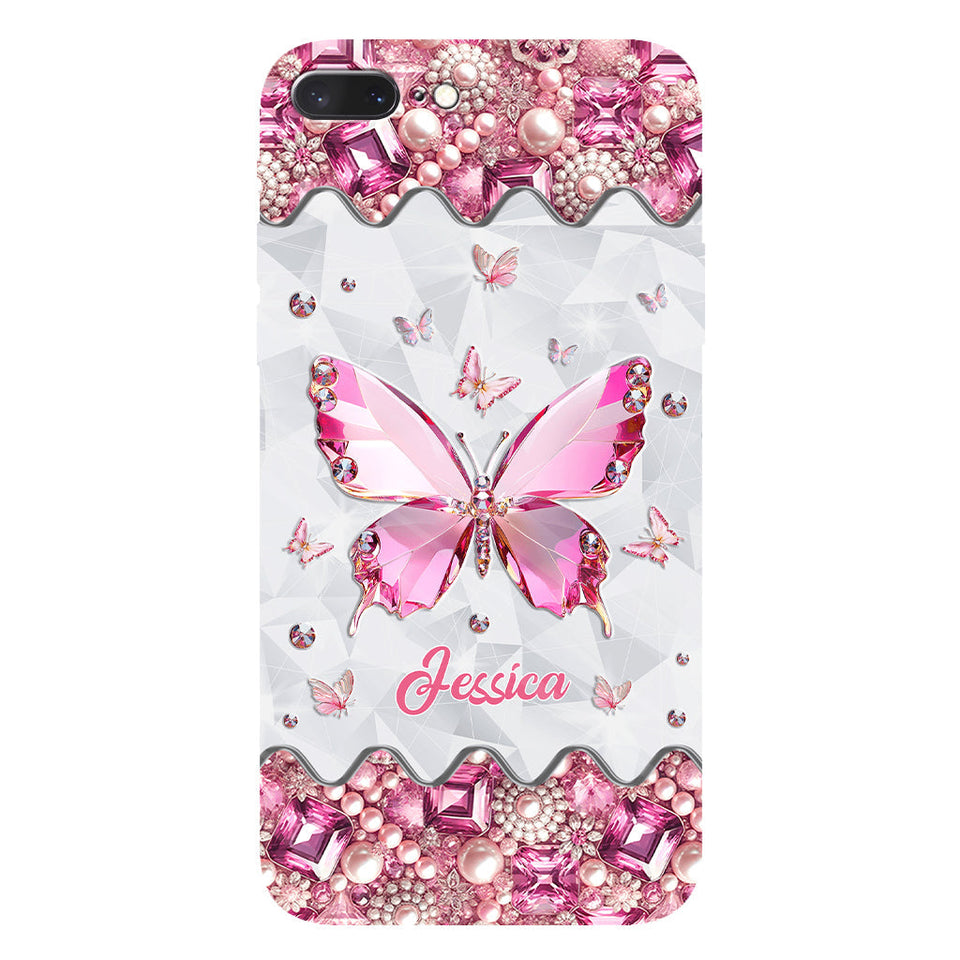 Love Butterfies - Personalized Butterfly Full Print Phone Case