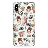 I Did Gardening Since Birth - Personalized Gardening Clear Phone Case