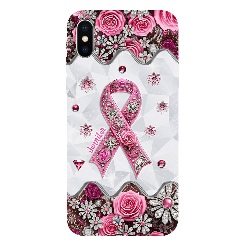 Breast Cancer Awareness - Personalized Breast Cancer Awareness Full Print Phone Case