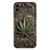 High Life - Personalized Weed Full Print Phone Case