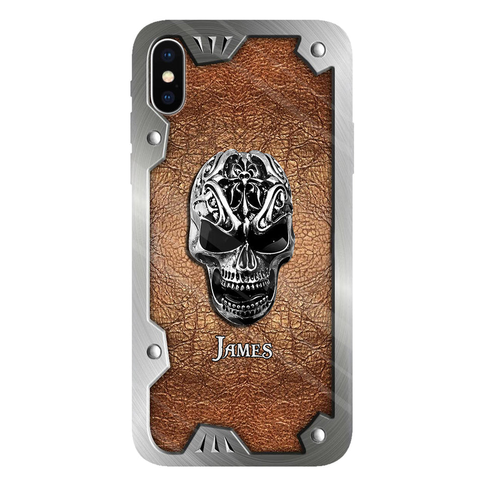 Cool Skull - Personalized Skull Full Print Phone Case