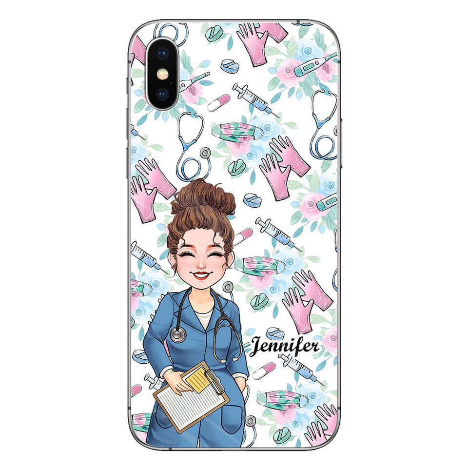 Nurse Work - Personalized Nurse Phone case