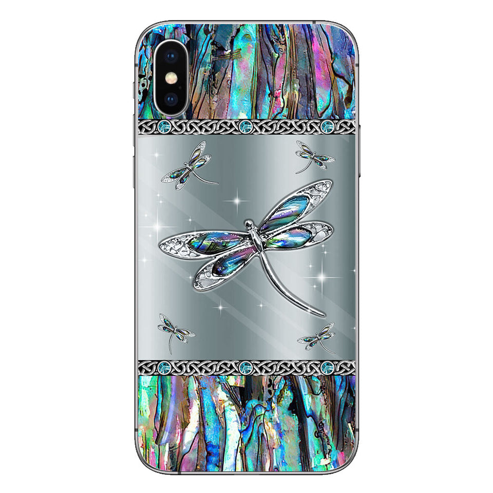 Mystery Dragonfly -  Personalized Phone Case With 3D Pattern Print