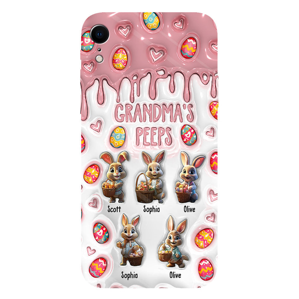Grandma's Peeps - Personalized Grandma Full Print Phone Case