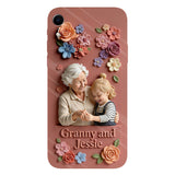 Perfect Gift For Her - Personalized Grandma Full Print Phone Case
