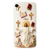 Faith Over Fear - Personalized Christian Full Print Phone Case