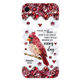 Those We Love Don't Go Away - Personalized Memorial Full Print Phone Case