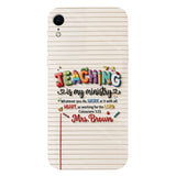 Teaching Is My Ministry - Personalized Teacher Full Print Phone Case