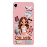 Traveling Lover - Personalized Travelling Full Print Phone Case