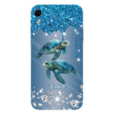 Beautiful Dolphins/ Turtles/ Whale... Gift For Sea Lover - Personalized Sea Lover Full Print Phone Case