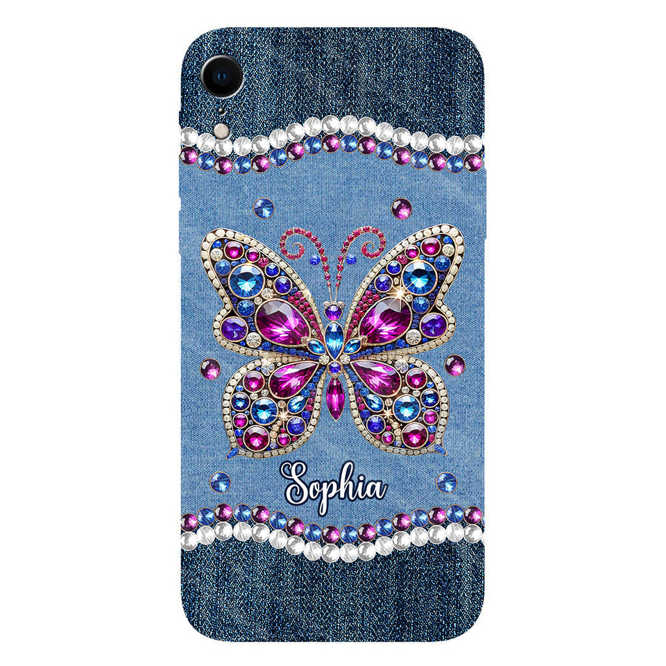Beautiful Butterly - Personalized Butterfly Full Print Phone Case