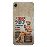 Proof That Men Can Focus on Two Things at Once - Personalized Beer Full Print Phone Case