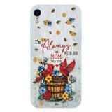 Ceux qu'on aime ne nous quittent jamais - Coque de téléphone personnalisée avec impression intégrale