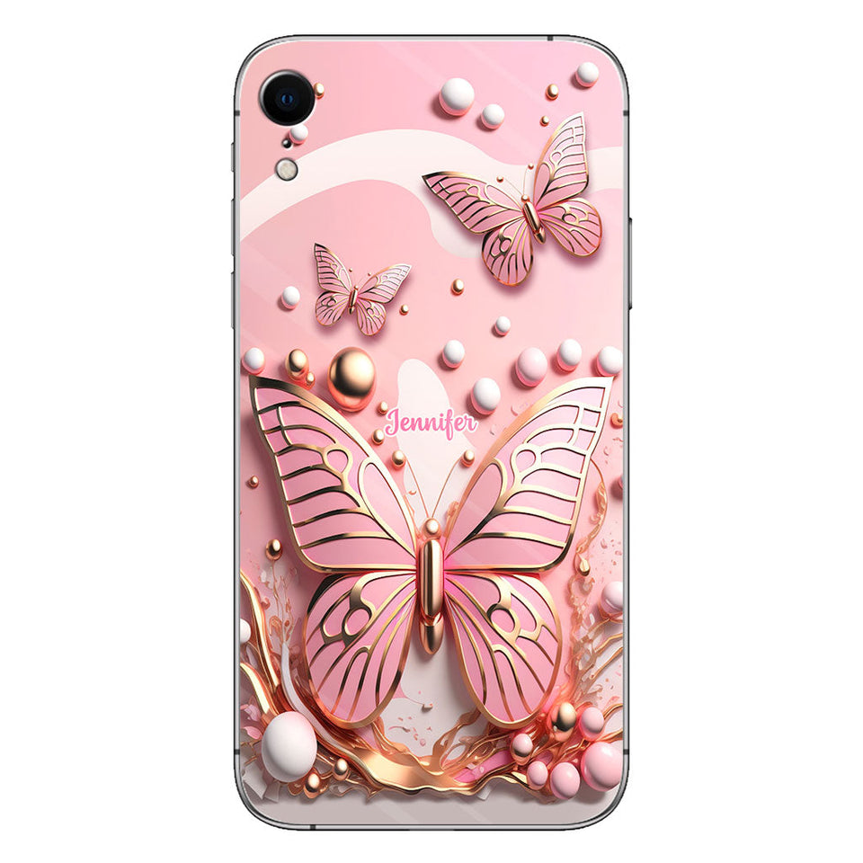 Love Butterflies - Personalized Butterfly Phone Case