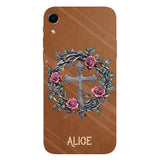 Croire - Coque de téléphone personnalisée avec impression chrétienne intégrale