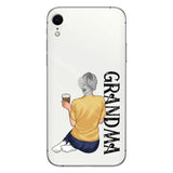 Best Nana Ever - Personalized Grandma Clear Phone Case