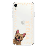 Life Is Better With Pets - Personalized Dog Clear Phone Case