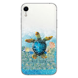 Under The Sea - Personalized Turtle Clear Phone Case