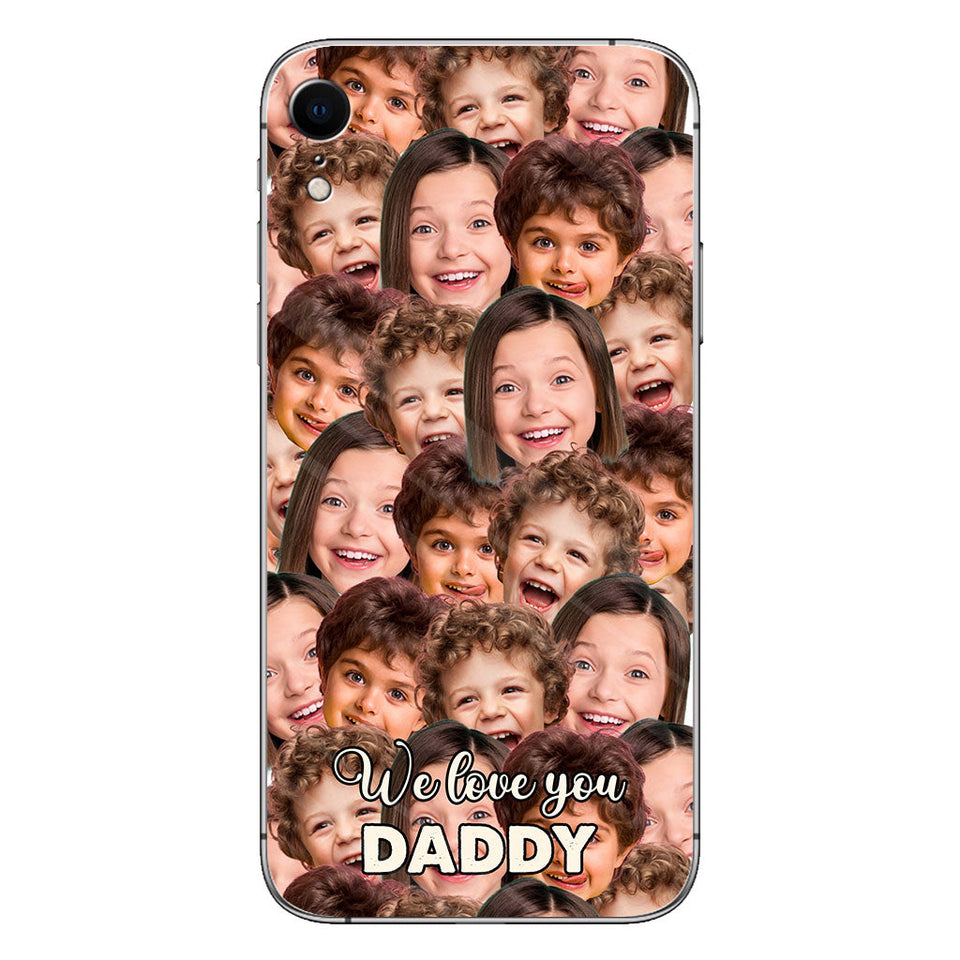 Love You Dad - Gift for dad, grandma, grandpa, mom, uncle, aunt, brother, sister, son, daughter, granddaughter, grandson, husband, wife, boyfriend, girlfriend - Personalized Phone Case