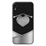 Knit Metal Pattern Print Phone Case 062021