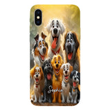 Just A Girl Who Loves Dogs - Personalized Dog Full Print Phone Case