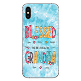Blessed To Be Called Grandma - Personalized Grandma Phone Case