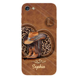 Cowgirl Boots - Personalized Cowgirl Full Print Phone Case