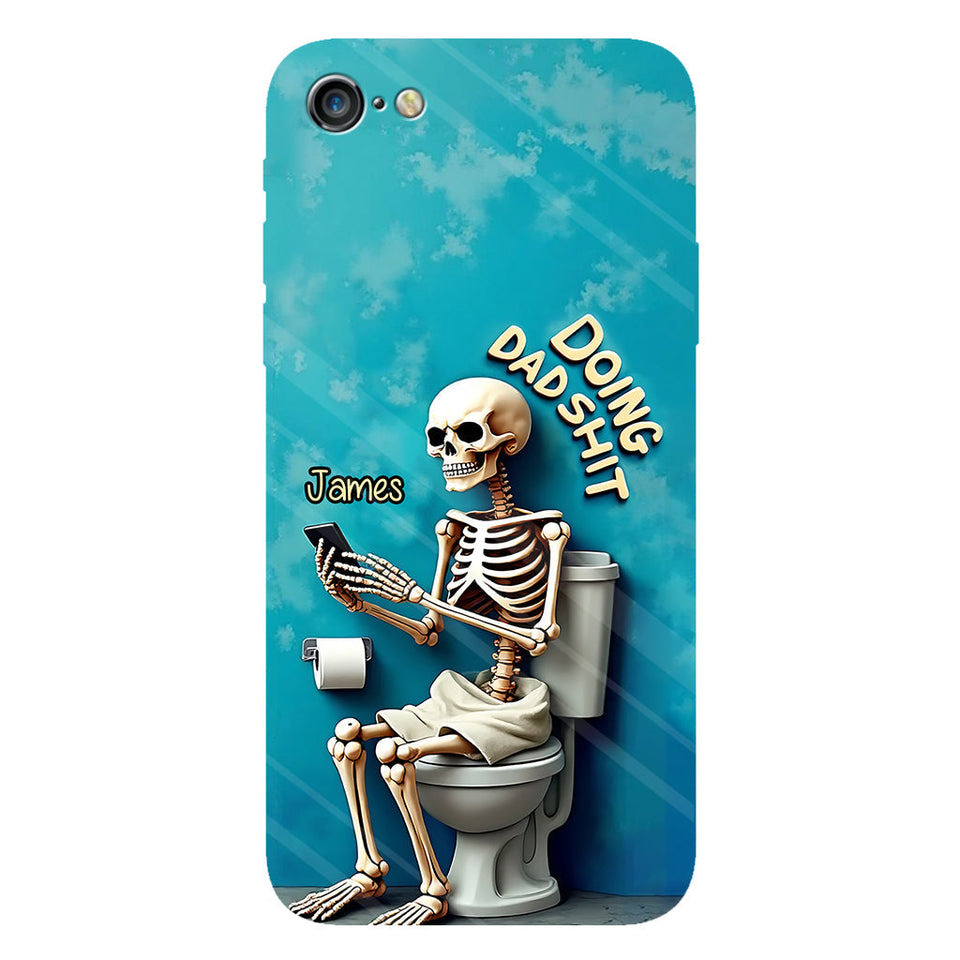 Doing Dad Shit - Personalized Father Full Print Phone Case