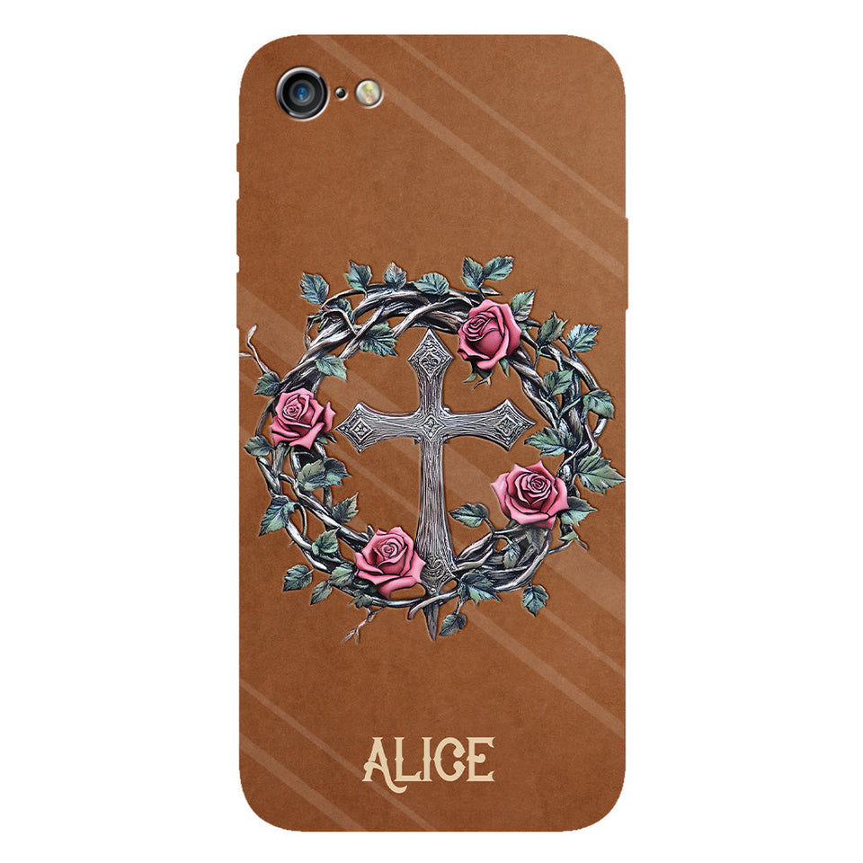 Croire - Coque de téléphone personnalisée avec impression chrétienne intégrale