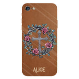 Croire - Coque de téléphone personnalisée avec impression chrétienne intégrale