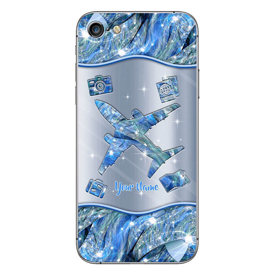 Travel The World - Personalized Travelling Phone Case