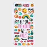 Be You - Personalized Hippie Full Print Phone Case