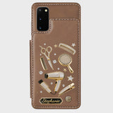 Hairdresser Scissors Salon Decor - Personalized Hairdresser Wallet Phone Case