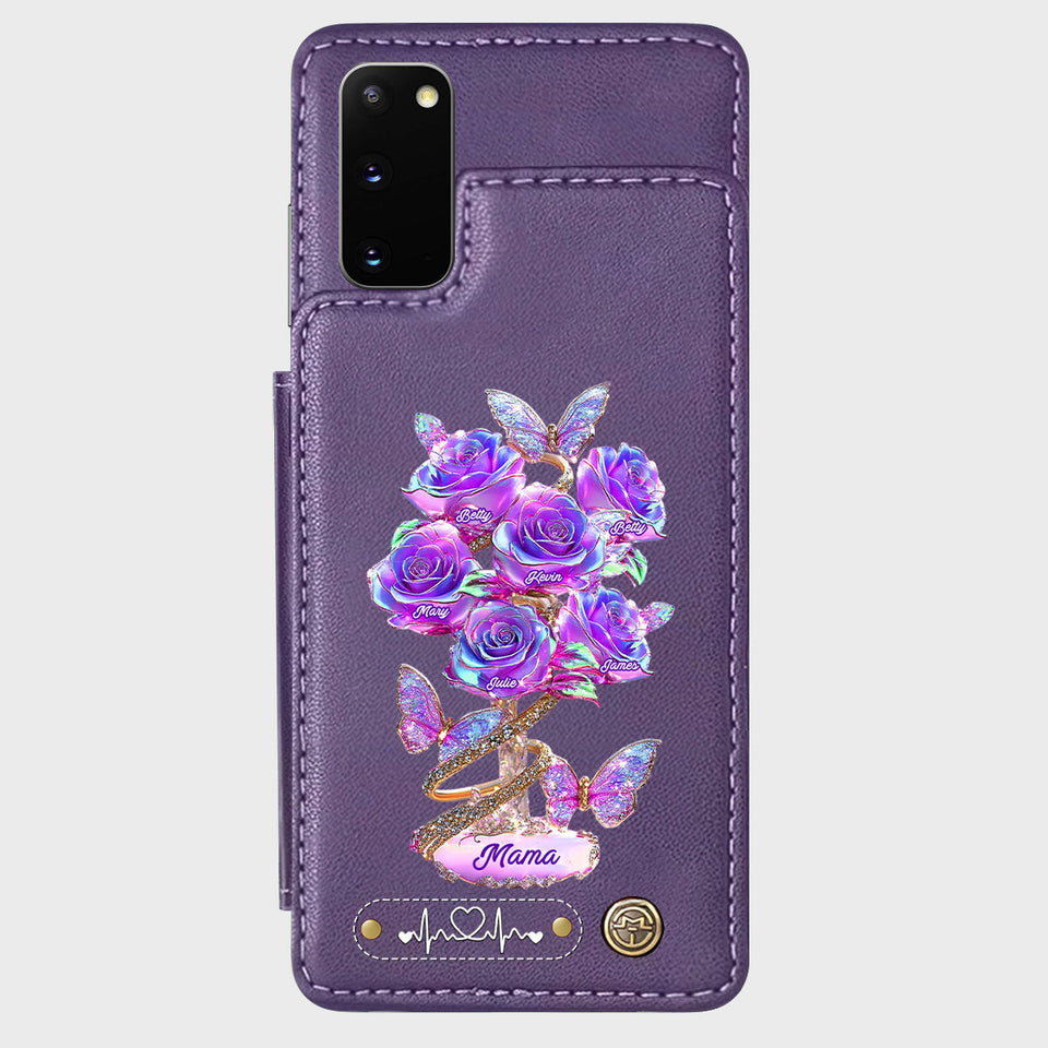 Best Mom Ever - Personalized Mother Wallet Phone Case
