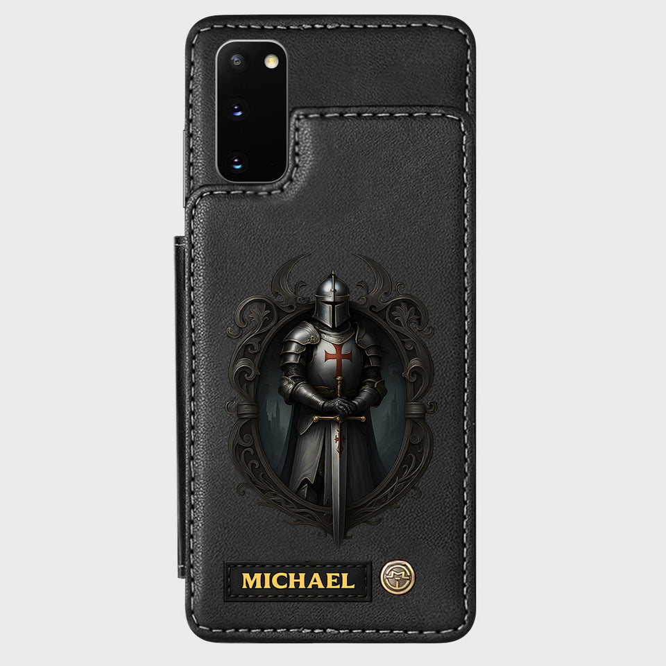 Knight Of God - Personalized Christian Wallet Phone Case
