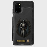 Knight Of God - Personalized Christian Wallet Phone Case