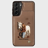 Horse Girl - Personalized Horse Wallet Phone Case