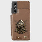 Fishing For Life - Personalized Fishing Wallet Phone Case