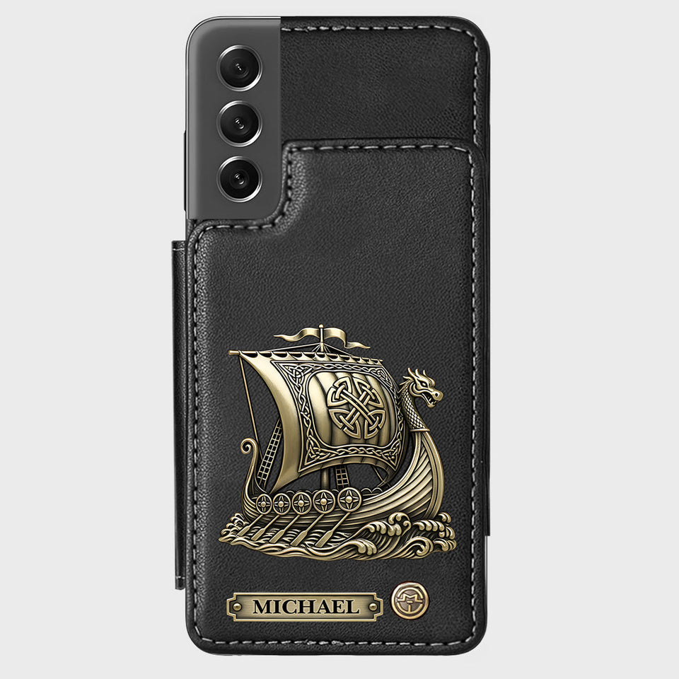 I'm A Viking - Personalized Viking Wallet Phone Case