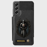 Knight Of God - Personalized Christian Wallet Phone Case