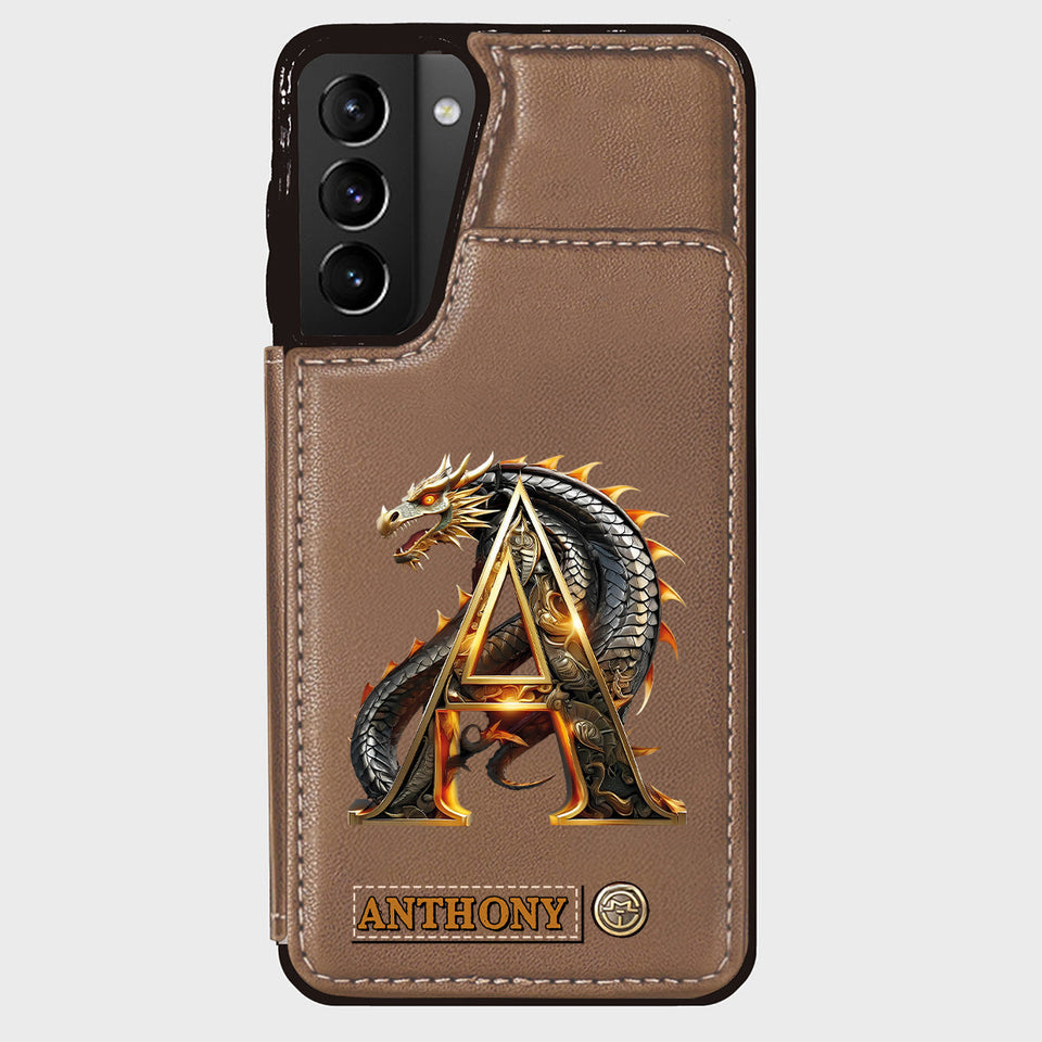 Love Dragons - Personalized Dragon Wallet Phone Case