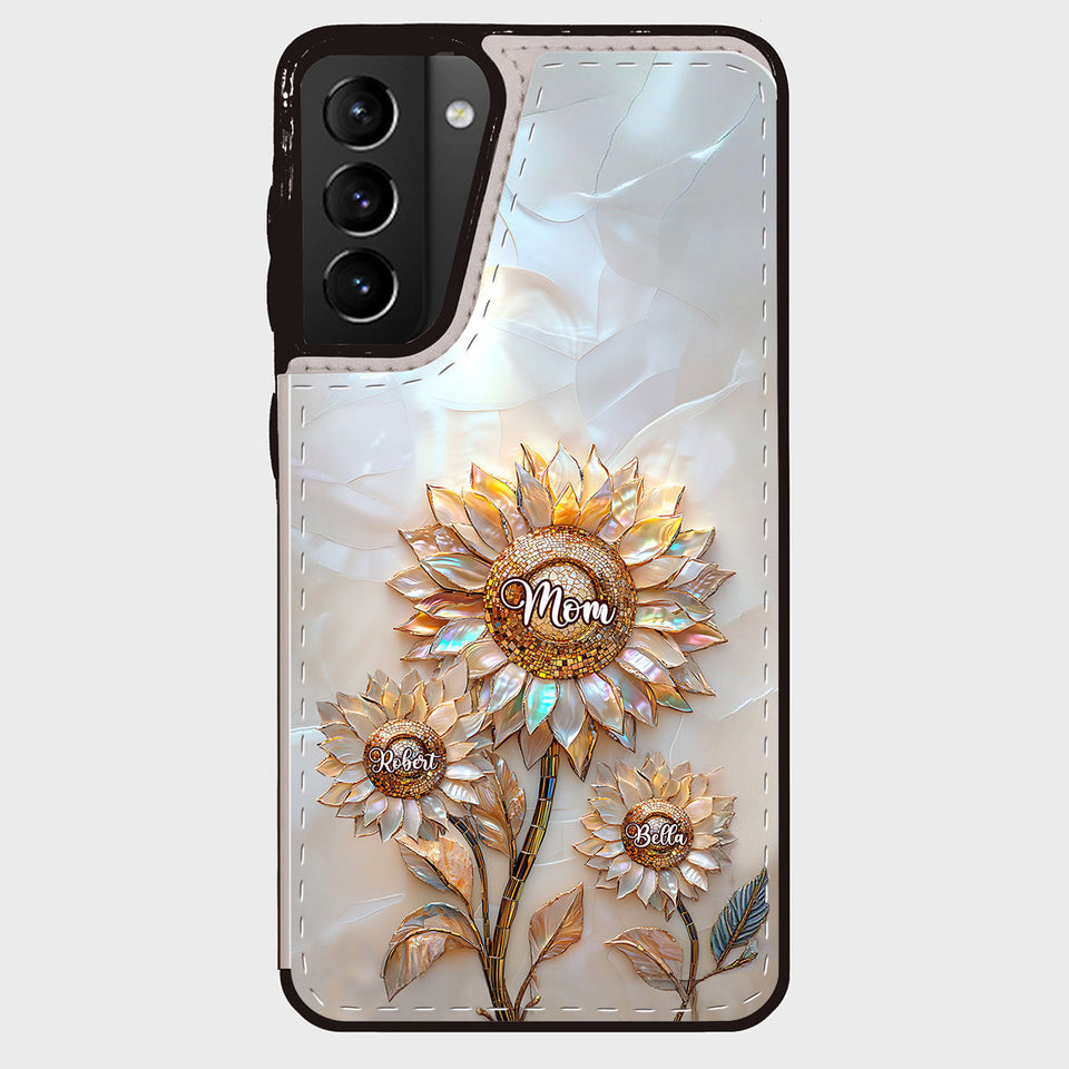 Happy Mother's Day - Personalized Mother Foldable Wallet Phone Case