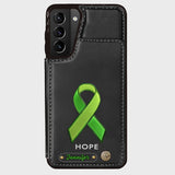 Hope - Personalized Mental Health Awareness Wallet Phone Case